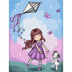 Malowanie po numerach - Dont Fly Away Kids 30x40cm