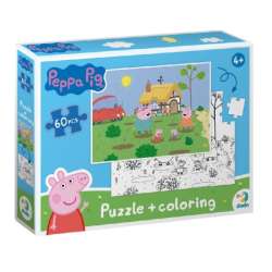 Puzzle 60 el. Peppa Pig 2 in 1 200119 (DOB5390)