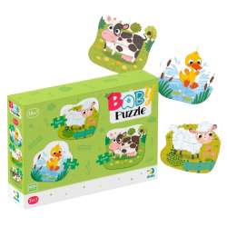 Puzzle 3w1 Wiejskie zwierzęta - 1