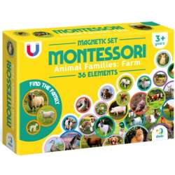 Zestaw magnetyczny Montessori Zwierzęta na farmie