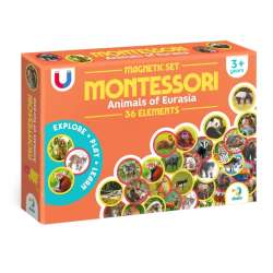 Zestaw magnesów Montessori Zwierzęta Eurazja - 1