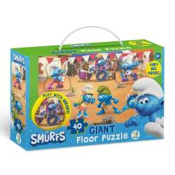 Puzzle podłogowe 40 Muzyka gra Smerfy