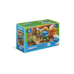 Puzzle mini 35 Smerfy Farmer z dyniami