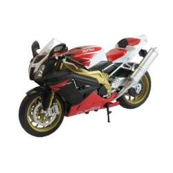 WELLY 1:10 Motocykl Aprilia RSV FACTORY czerwono-biała (130-28088) - 1