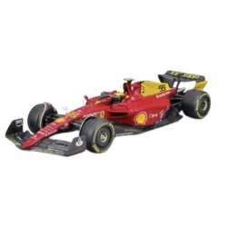 Ferrari F1-75 Monza Yellow 2022 #55 1:24 BBURAGO - 1