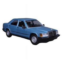 1987 Mercedes-Benz 190E Blue 1:24 BBURAGO - 1