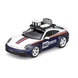 Racing Porsche 911 Dakar Met. Blue 953 BBURAGO - 1