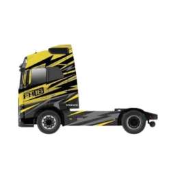 Str. Fire Haulers Volvo FH16 Met Grey 1:43 BBURAGO - 1