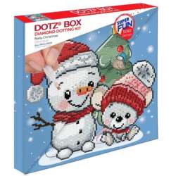 Diamond Dotz Baby Christmas Diamentowa mozaika DBX052 (018-DBX052) - 1