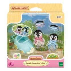 Sylvanian Families Rodzina pingwinów Bliźniaki w samochodzie 5695 (05695)