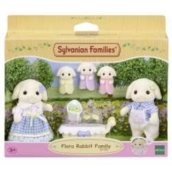 Sylvanian Families Rodzina królików Flora Rabbit Family 5735 p6 (05735) - 1