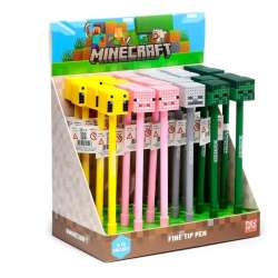 Cienkopis z silikonową nakładką Minecraft (24szt)