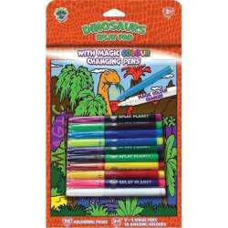 Książeczka z magicznymi mazakami Dinozaury - 1
