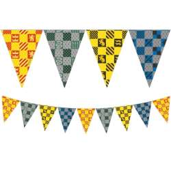 Banner Harry Potter Hogwarts Houses flagi