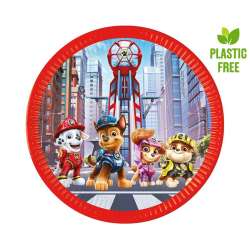 Talerzyki pap. Paw Patrol: The Movie (nickelodeon), next generation, 23 cm, 8 szt. (plastik-free) GoDan (93453)