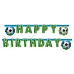 Banner Soccer Fans - Happy Birthday