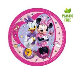 Talerzyki papierowe Minnie Junior 23cm 8szt (93830) - 1