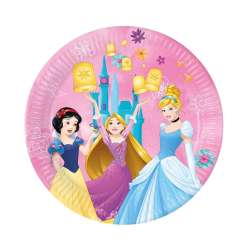 Talerzyki papierowe Princess Live Story 23cm 8szt - 1