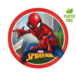Talerzyki papierowe Spiderman 23cm 8szt (93863) - 1