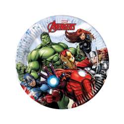 Talerzyki papierowe Avengers 20cm 8cm - 1