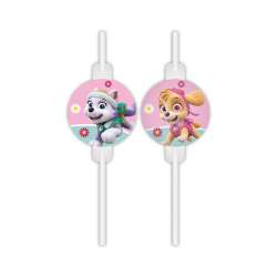 Rurki papierowe z medalionem Paw Patrol 4szt