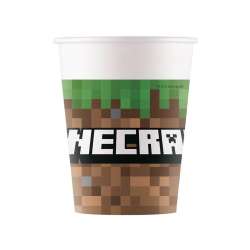 Kubeczki papierowe Minecraft 200ml 8szt (95442) - 1