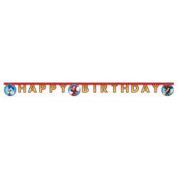 Banner Sonic - Happy Birthday 200cm