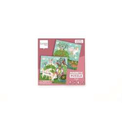 Puzzle magnetyczne 20x2 + książka Księżniczki - 1