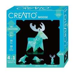 Creatto Świecący Łoś i Przyjaciele KOSMOS (GXP-791087)