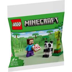 LEGO 30672 MINECRAFT Steve i mała panda (LG30672) - 1