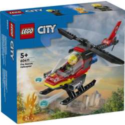 LEGO 60411 CITY Strażacki helikopter ratunkowy p4 (LG60411) - 1