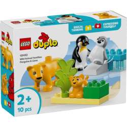 LEGO 10442 DUPLO TOWN Rodziny dzikich zwierząt: pingwiny i lwy 4p (LEGO10442)
