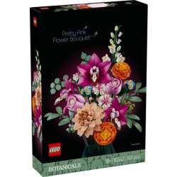 LEGO 10342 BOTANICALS Piękny bukiet różowych kwiatów 3p (LEGO10342)