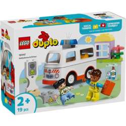 LEGO 10447 DUPLO TOWN Karetka z kierowcą 4p (LEGO10447) - 1