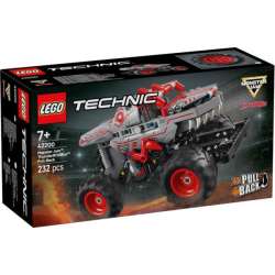LEGO 42200 TECHNIC Monster Jam ThunderROARus z napędem typu pull-back p4 (LEGO42200)