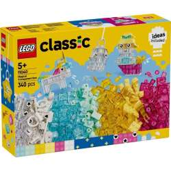 LEGO 11040 CLASSIC Magiczny zestaw z przezroczystymi klockami (LG11040) - 1