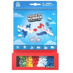 Puzzle By Number Activity Pad Transport 125el - 1