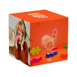 Plus Plus Klocki BIG zestaw w kolorach neonowych 100 elementów DANTE (014-3411)