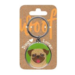 Brelok dla psiarzy - mops
