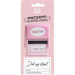 Pieczątka z napisem I love You - 1