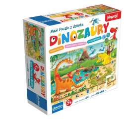 Maxi puzzle gra logiczna Dinozaury 00441 GRANNA (00441/WG) - 1
