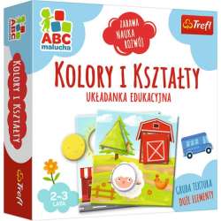 Kolory i kształty ABC Malucha układanka edukacyjna 01939 Trefl p12 (01939 TREFL)