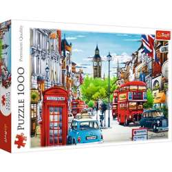 Puzzle 1000el Ulica Londynu 10557 Trefl (10557 TREFL) - 1