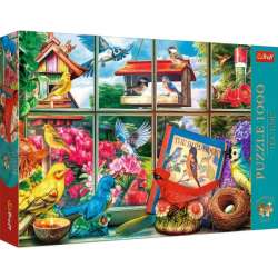 Puzzle 1000el Premium Plus - Tea Time: Świat ptaków 10850 Trefl (10850 TREFL)