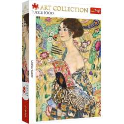 Puzzle 1000 Dama z wachlarzem TREFL