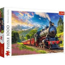Puzzle 1000el Podróż pociągiem 10929 Trefl (10929 TREFL)