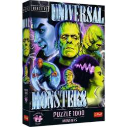 Puzzle 1000el Premium Plus Potwory Monsters 12070 Trefl (12070 TREFL)