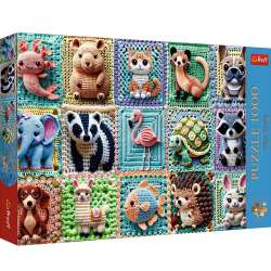Puzzle 1000 Szydełkowe zwierzątka TREFL