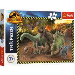 Puzzle 200el Dinozaury z Parku Jurajskiego 13287 Trefl (13287 TREFL)