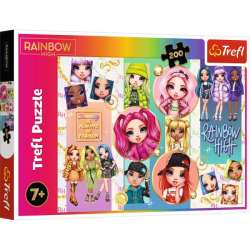 Puzzle 200el Przyjaźń Rainbow High. Rainbow High MGA 13289 Trefl (13289 TREFL) - 1